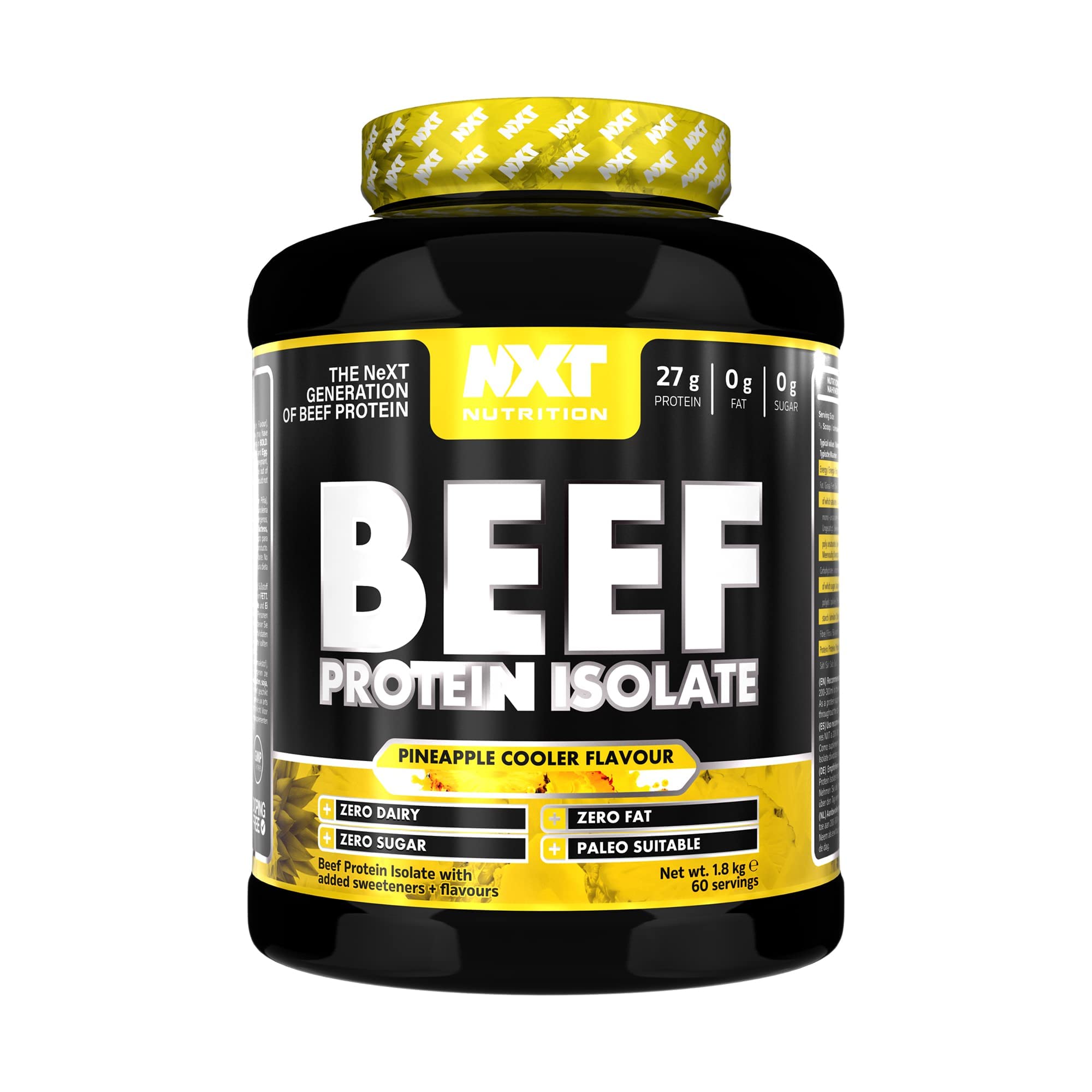 Beef Protein Isolate Pineapple Cooler Flavour