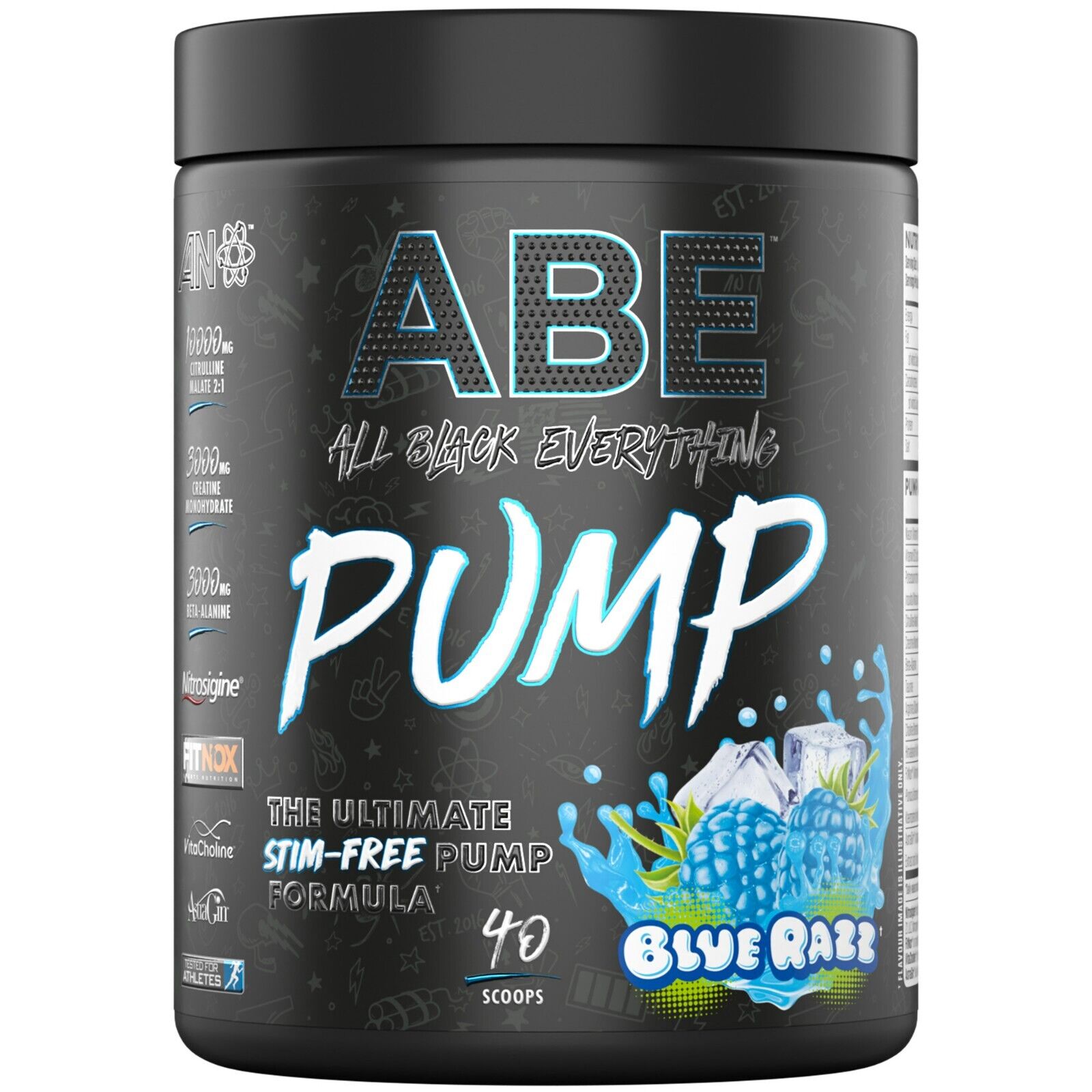 Applied Nutrition ABE Pump Pre Workout Blue Razz 500g