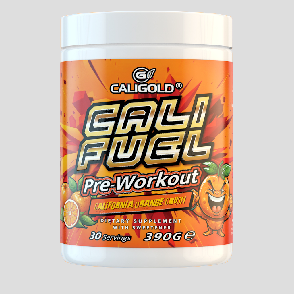Caligold Cali Fuel Pre Workout California Orange Crush