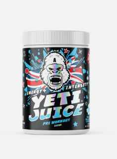 Gorillalpha Yeti Juice Pre Workout Blue Slushy Crush 480g