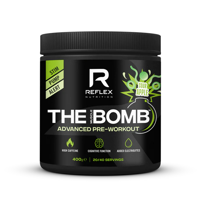 Reflex Nutrition The Muscle Bomb Pre Workout Sour Apple