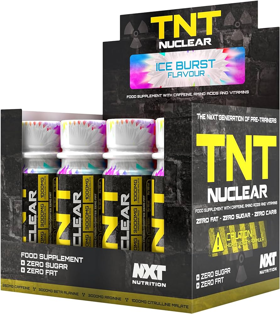 NXT Nutrition TNT Nuclear Ice Burst Shots