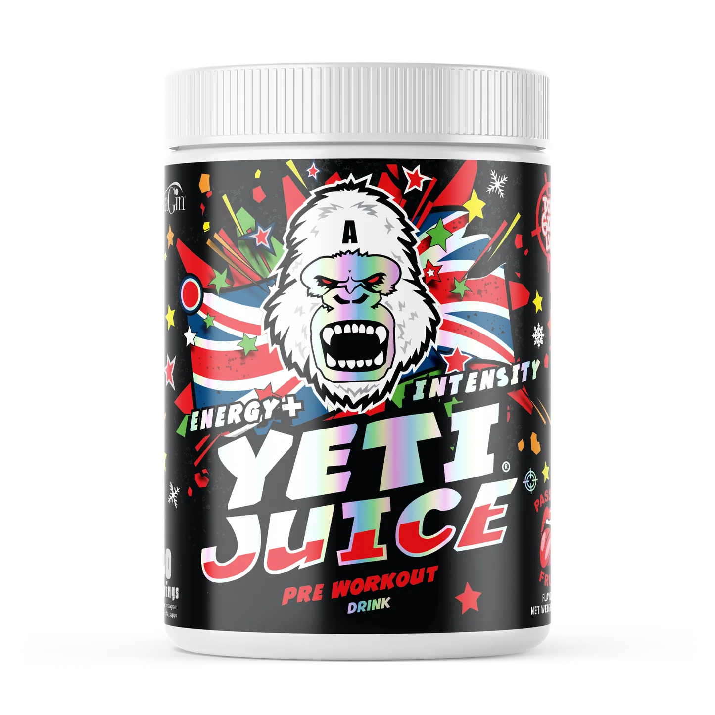 Gorillalpha Yeti Juice Pre Workout Passion Fruit