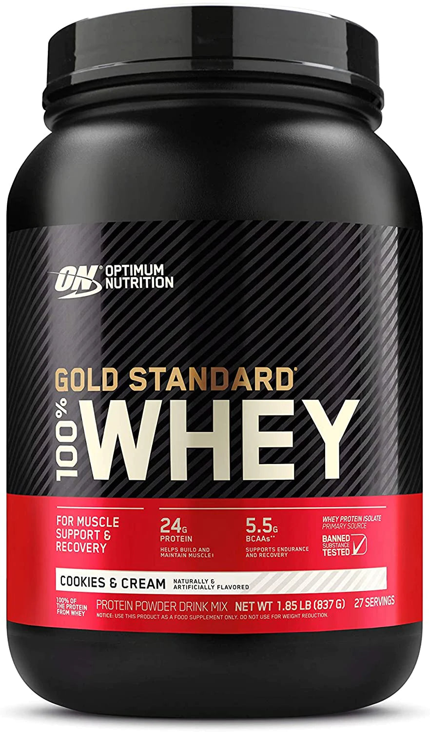 Optimum Nutrition Gold Standard 100% Whey Protein Cookies & Cream 896g